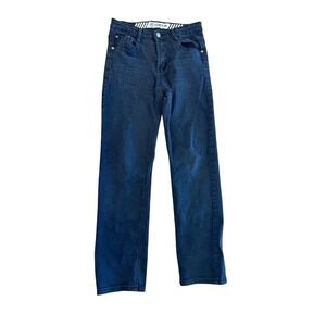 GSTR Black Wash Jeans Straight Leg Denim Pants‎ Casual Kids Size 16